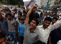 Image result for Pakistan and Bangladesh Protest