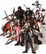 Image result for FF7 Main Char's