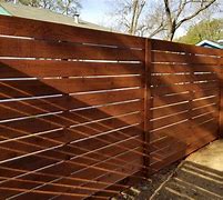 Image result for Horizontal Cedar Fence Wood