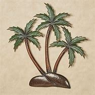 Image result for Palm Tree Wall Art