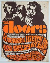 Image result for Original Vintage Morrison Concert Posters