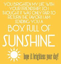 Image result for Brighten Someone's Day Letters