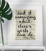 Image result for Generic Clever Girl Quotes