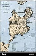Image result for Old Map of Boston 1775