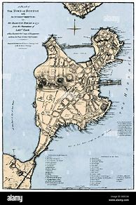 Image result for Map of Boston 1662