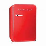 Image result for Small Old-Fashioned Red Refrigerators at Home Depot