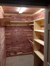 Image result for How to Build Cedar Closet