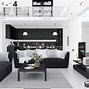 Image result for Black and White Living Room Furniture
