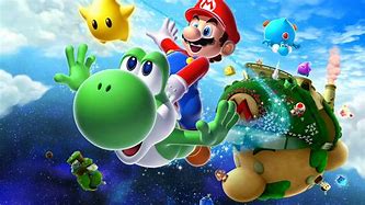 Image result for Super Mario Game Galxy