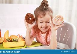 Image result for Girl Eating Donuts