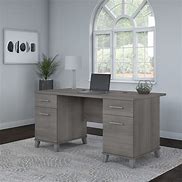 Image result for 60W Office Desk and Hutch
