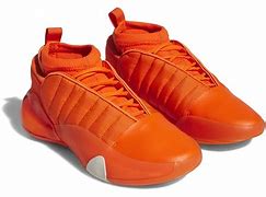 Image result for Orange Adidas Basketball Shoes