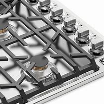 Image result for stainless steel gas cooktop