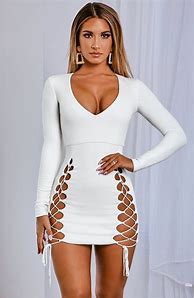 Image result for Bodycon Dress and Sneakers Outfit
