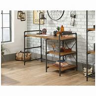 Image result for Industrial-Style Computer Desk