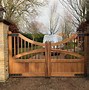 Image result for Wooden Electric Gates
