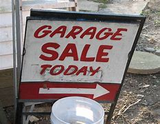 Image result for Garage Sale Signs