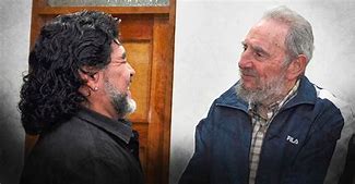 Image result for Fidel Castro Y Maradona