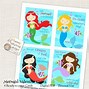Image result for Little Mermaid Valentine Cards