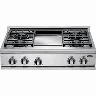 Image result for 36 Inch Cooktop with Griddle