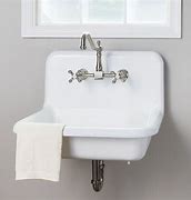 Image result for Cast Iron Farmhouse Sink