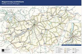 Image result for Hungary Rail Map
