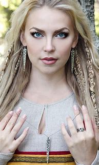 Image result for Viking Women Hair Cut