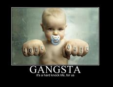 Image result for Gangster Baby Funny