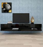 Image result for black tv console table