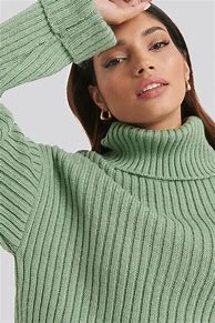 Image result for Green Turtleneck Sweater