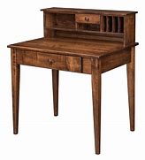 Image result for Amish Wooden Desk