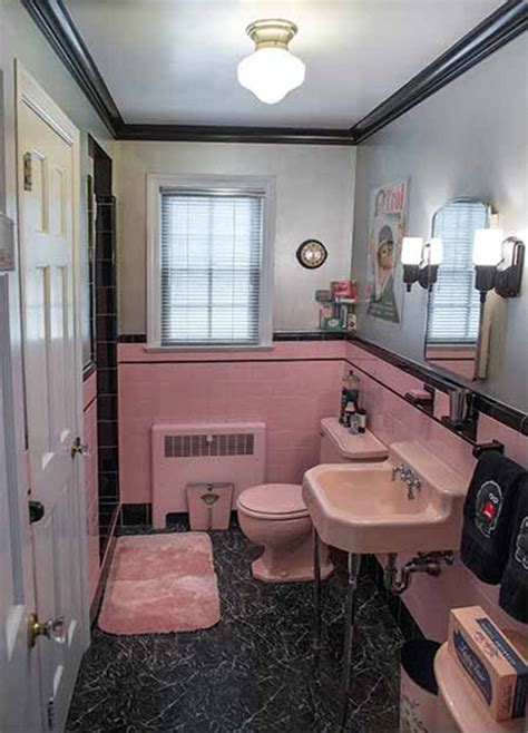 33 pink and black bathroom tile ideas and pictures 2020
