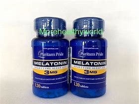 Image result for Puritan's Pride Melatonin 3 Mg-240 Tablets