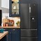 Image result for black freestanding fridge