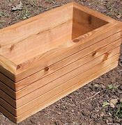 Image result for Modern Wood Planter Box