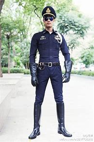 Image result for Men Wearing Police Boots and Uniforms