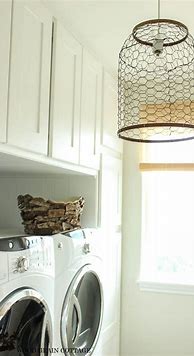 Image result for Farmhouse Laundry Room Lighting