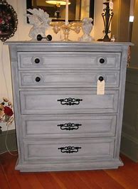 Image result for Grey Chalk Paint Furniture