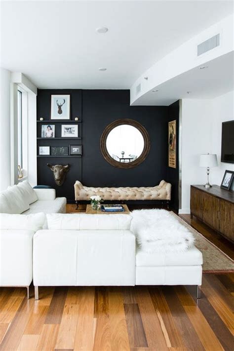 26 Gorgeous Living Rooms With Black Walls   DigsDigs