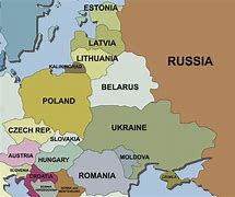 Image result for Russia and Ukraine Map