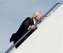 Image result for Biden Falls Up Stairs