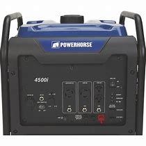 Image result for Powerhorse Open-Frame Inverter Generator - 4500 Surge Watts, 3700 Rated Watts
