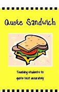 Image result for Quote Sandwich Worksheet