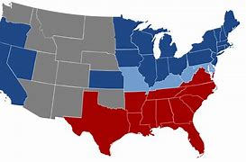 Image result for American Civil War Map of States