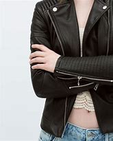 Image result for Zara Biker Jacket Ladies