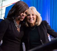 Image result for Jill Biden Michelle Obama