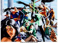 Image result for Alex Ross DC Covers