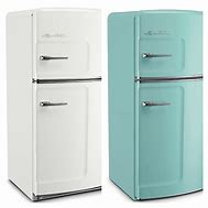 Image result for mini refrigerator freezer retro style