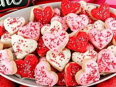 Image result for Valentine Sugar Cookies