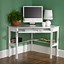 Image result for Small Glass Computer Desk with Wheels